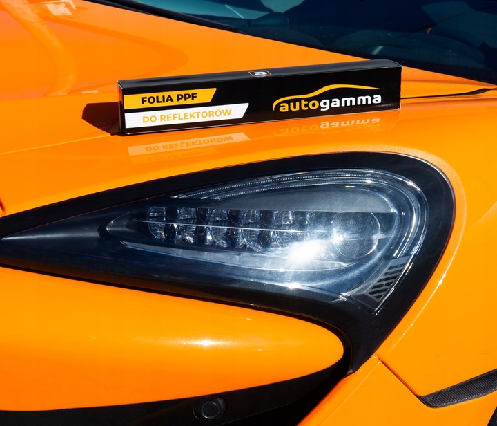 Folia do przyciemniania lamp Night Blue Lekko Przyciemniająca PPF 30x100cm