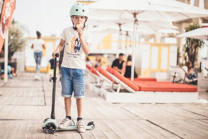 Kask dla dzieci SCOOTANDRIDE 3+ S-M - Kiwi