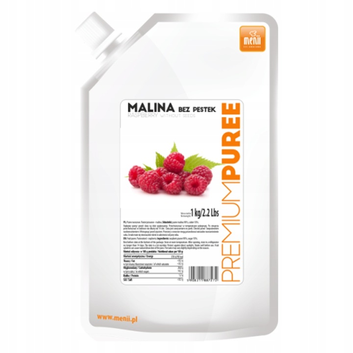 Puree Malina premium Menii 1 kg