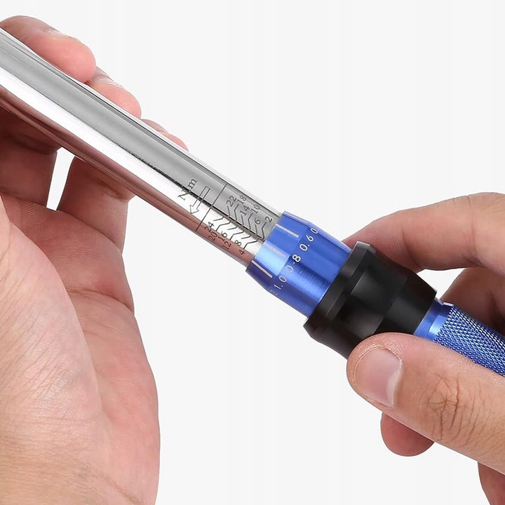 MOCNY Klucz Dynamometryczny z Blokadą Skala 1-2" 10-60nm Etui WYSOKA JAKOŚĆ