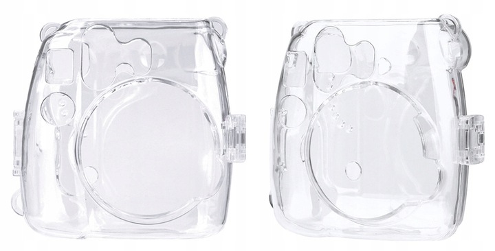 Futerał case INSTAX Mini 8 9 11 TRANSPARENTNY +PASEK