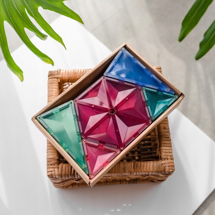 Klocki magnetyczne Connetix Pastel Geometry Pack 40 elementów