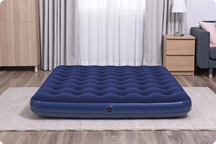 MATERAC DMUCHANY DO SPANIA 203x152x22 ŁÓŻKO DMUCHANE BESTWAY 2os.