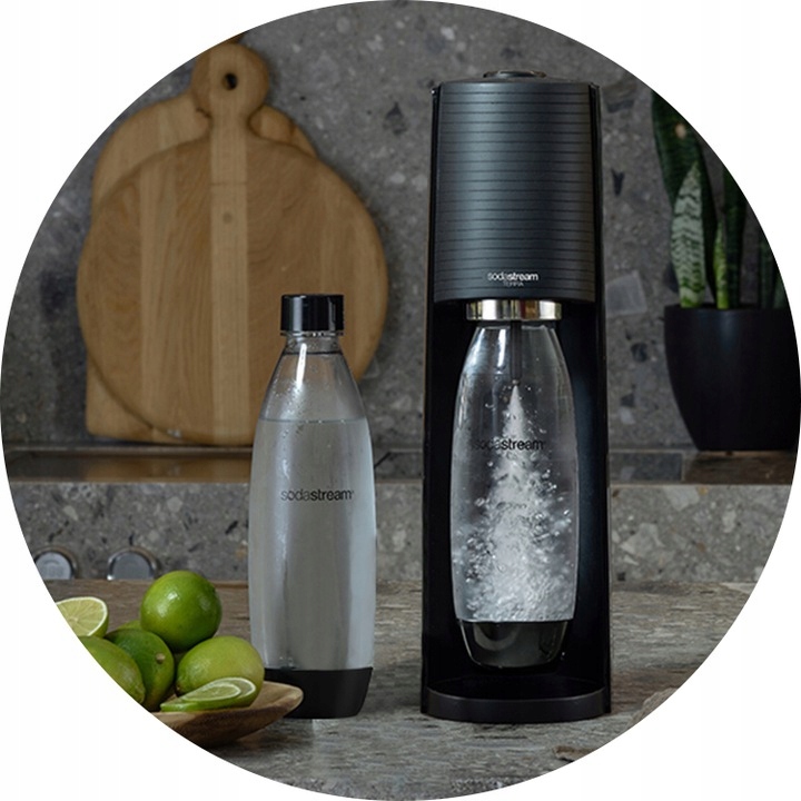 Butelki Soda Stream FUSE 2x1L białe - do zmywarki