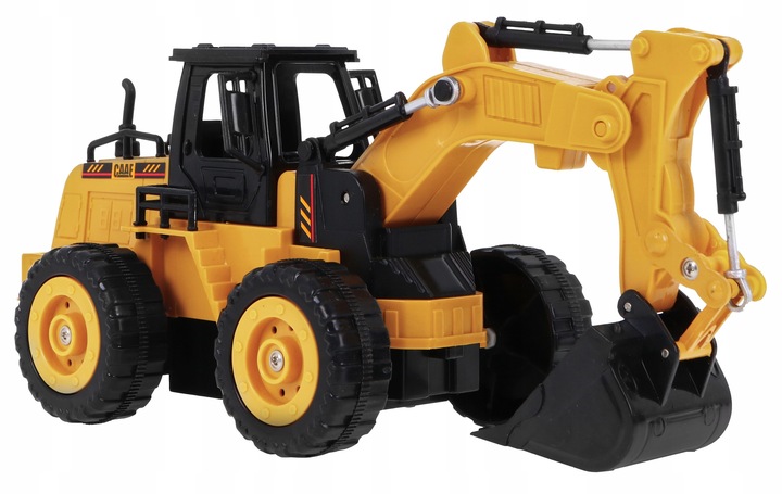 duża KOPARKA ZDALNIE STEROWANA koparko-ładowarka zabawka dla dzieci PILOT