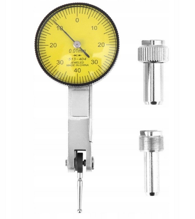 DIATEST CZUJNIK WSKAZNIK ZEGAROWY UCHYLNY PULPITAS 0,8 mm ZEGAR MAŁY 30 mm