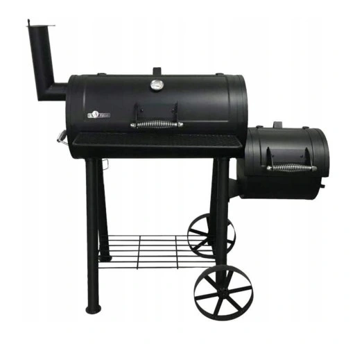 SOLIDNY GRILL WĘGLOWY ELFUEGO EDMONTON Z WĘDZARNIĄ