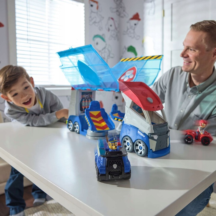 PSI PATROL PATROLOWIEC DUŻY ZESTAW 4 POJAZDY RYDER CHASE MARSHALL SKYE