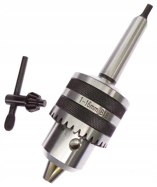 UCHWYT WIERTARSKI 1-16 STOŻEK MK2 TRZPIEŃ 2 KLUCZYKOWY TYP CIĘŻKI