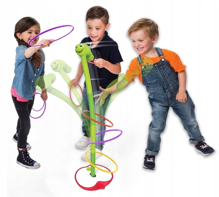 GRA ZRĘCZNOŚCIOWA Tańczący Robak Gibający Robaczek RZUT DO CELU regulacja