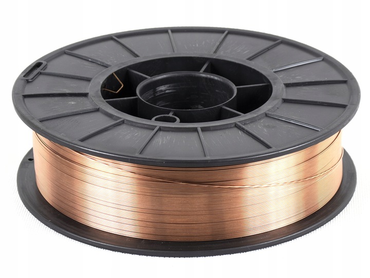 Drut spawalniczy SG2 fi 1,0 mm 5kg do migomat spawarka szpula D200 do stali