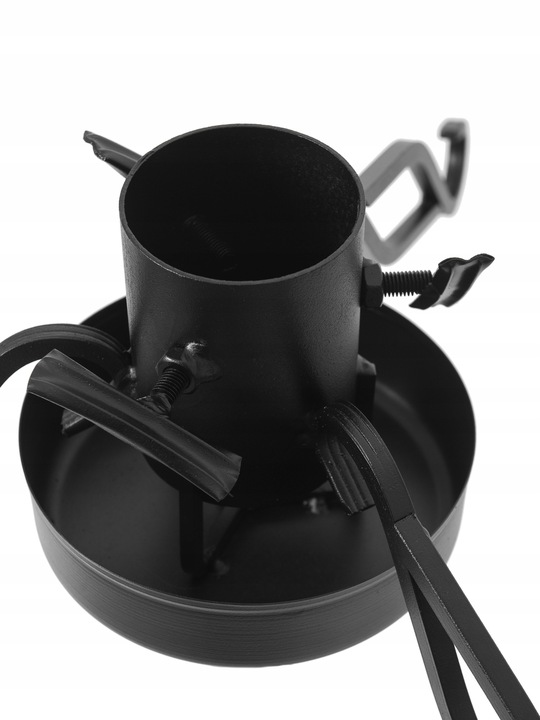 STOJAK POD CHOINKĘ CHOINKOWY CHOINKA LOFT DUŻY METALOWY MISA NA WODĘ ZŁOTY