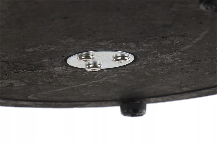 Podstawa noga do stołu nóżka stolika okrągła czarny loft pojedyncza solidna