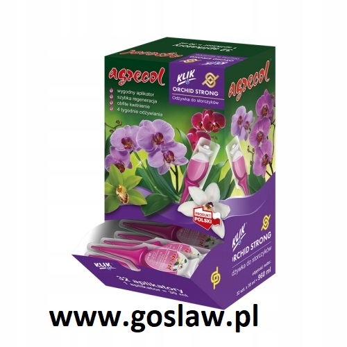 Aplikator odżywka ORCHID STRONG 32szx30ml AGRECOL