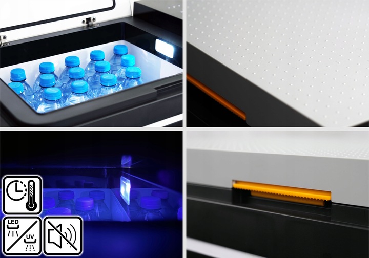 30L lodówka zamrażarka -20°C 12V/24V|230V bluetooth samochodowa sprężarkowa