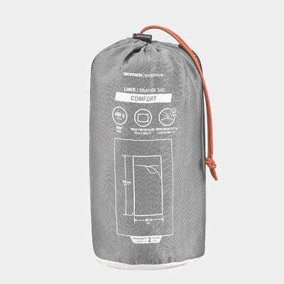 Prześcieradło do śpiwora bawełniane Quechua