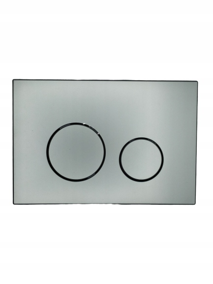 PRZYCISK DO SPŁUCZKI Cersanit CHROM MAT SATYNA WC Przycisk Spłukujący do WC