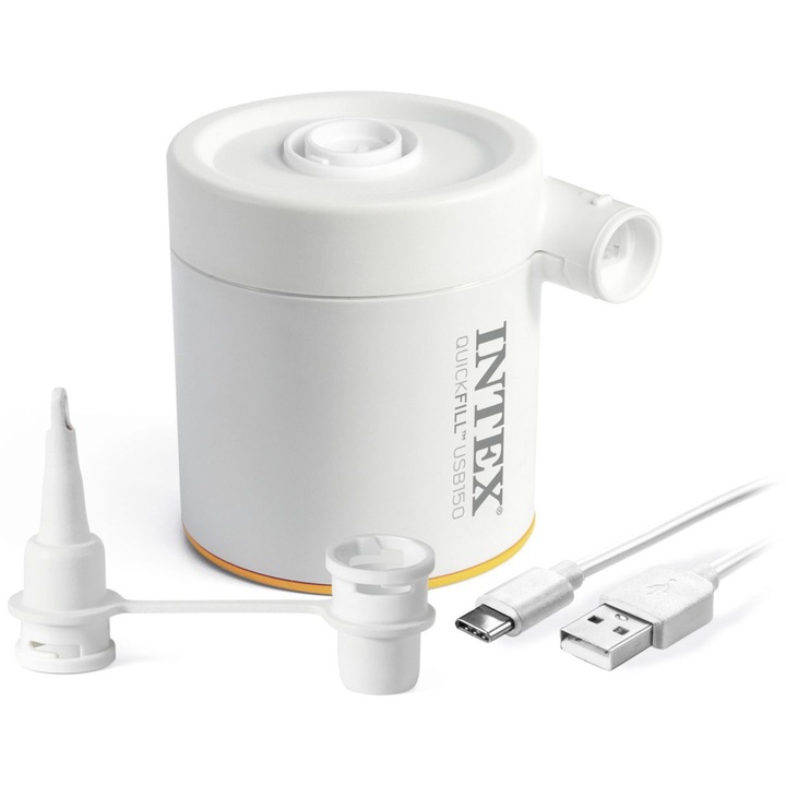 MINI POMPKA ELEKTRYCZNA USB PRZENOŚNA LEKKA 5V/2A USB150 INTEX 66616 2025