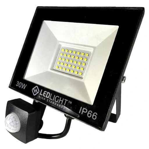 HALOGEN Naświetlacz LED SLIM CZUJNIK RUCHU zmierzchu reflektor z czujnikiem