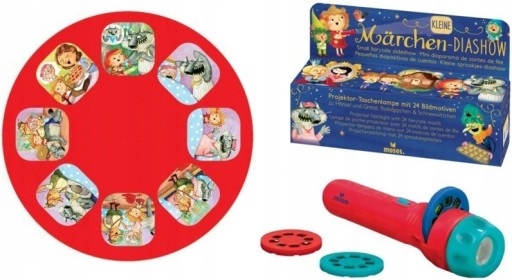 Latarka, Mini Projektor, Bajki