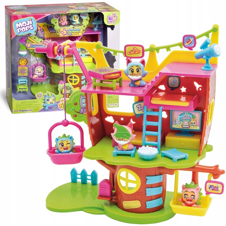 MOJI POPS DOMEK NA DRZEWIE 2 FIGURKI MAGIC BOX