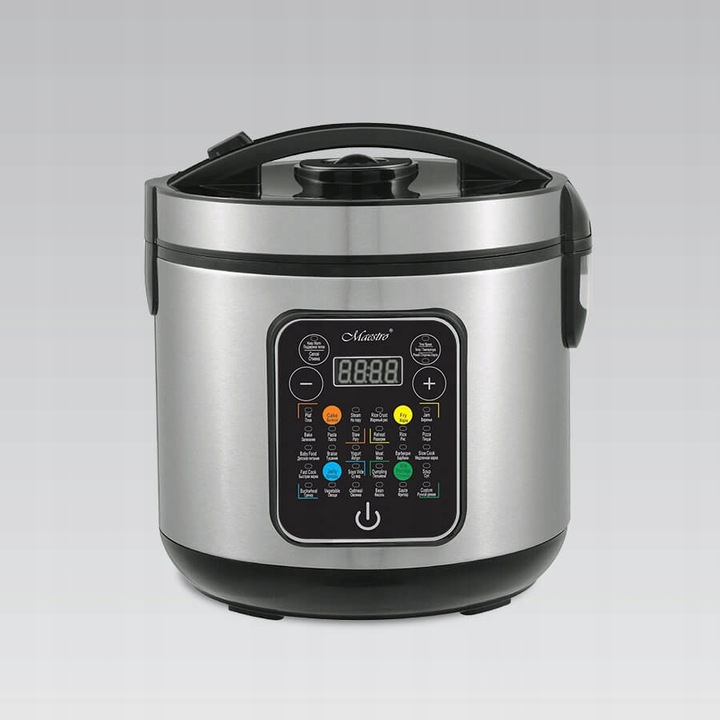MULTICOOKER PAROWAR SZYBKOWAR ELEKTRYCZNY GARNEK 30 PROGRAMÓW 5L 900W TIMER