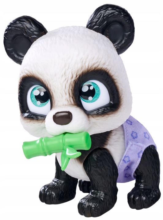 PAMPER PETZ INTERAKTYWNA PANDA PIJE SIKA 20 CM PIELUSZKOWY GANG SMOCZEK AKC