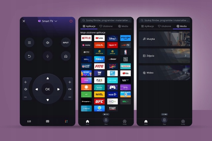 TELEWIZOR KRUGER DVB-T2 HEVC FHD 40'' SMART TV VIDAA