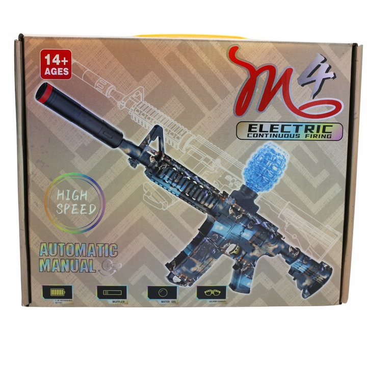 KARABIN NA KULKI ZELOWE M416 PISTOLET AUTOMATYCZNY AUTOMAT CSGO BEZPIECZNY