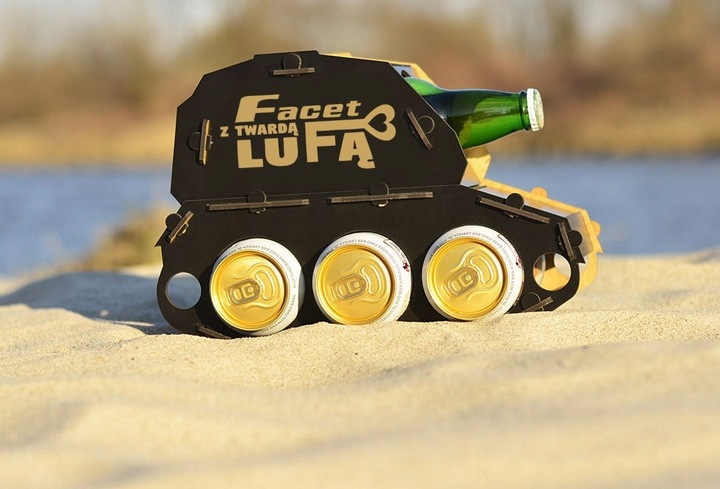 CZOŁG NA PIWO śmieszny prezent na Walentynki chłopaka męża niego faceta