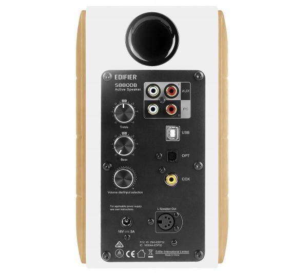 Głośniki komputerowe 2.0 Edifier S880DB Bluetooth 88W Pilot Białe