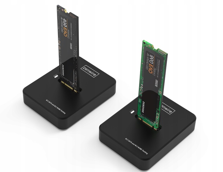 Adapter SSD NVME PCIe SATA NGFF 2w1 kieszeń dysk M.2 USB 3.0 USB-C 10GB g2