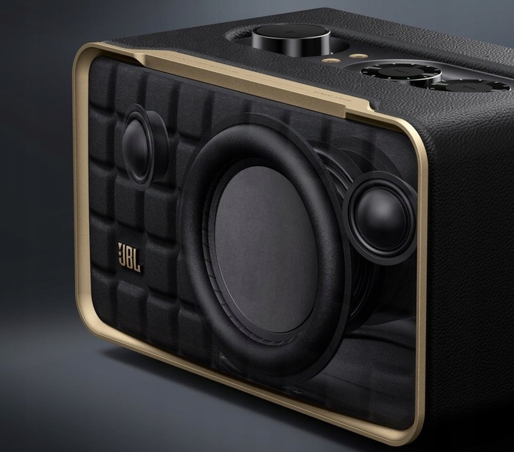 NOWY ORYGINALNY GŁOŚNIK JBL AUTHENTICS 200 90W BLUETOOTH 5.3 CZARNY