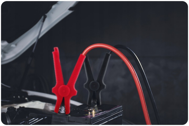 MOCNE Kable przewody rozruchowe GRUBE długie 4m 800A Humberg