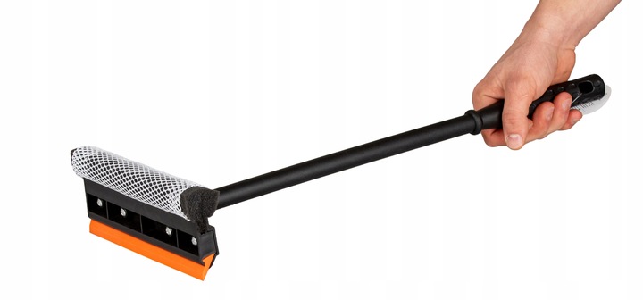 2X SZCZOTKA TELESKOPOWA DO CZYSZCZENIA SAMOCHODU FELG AUTA GĄBKA ŚCIĄGACZKA