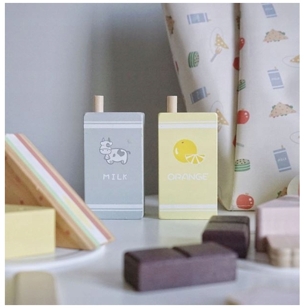 Drewniany Zestaw Piknikowy Dla Dzieci Nunukids Piknik Torba Mata Akcesoria