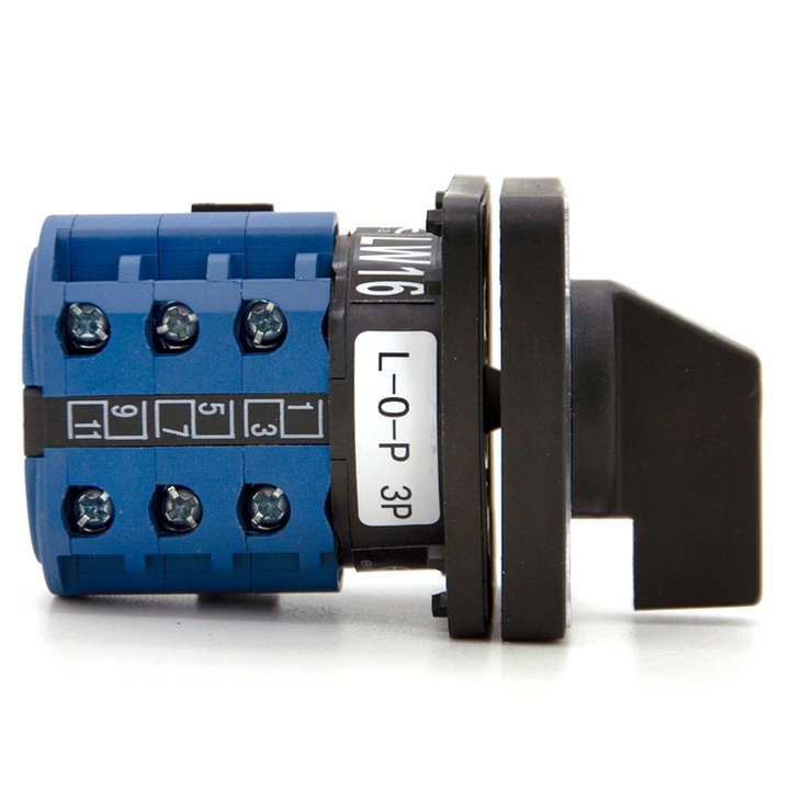 ŁĄCZNIK KRZYWKOWY TABLICOWY LEWO PRAWO 16A 3P