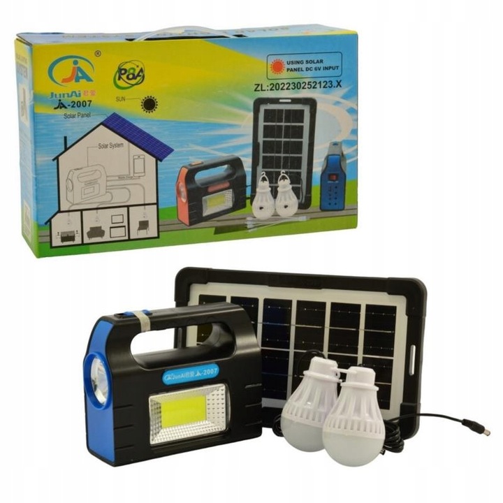 SYSTEM AWEARYJNEGO ZASILANIA! OŚWIETLENIE POWER BANK ŁADOWARKA survival pro