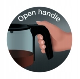 Ekspres do kawy przelewowy Braun KF1100 BK (P)