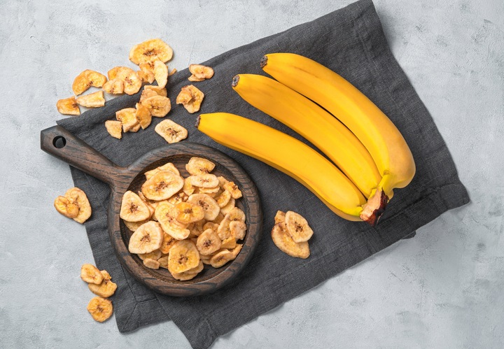 Chipsy bananowe 1kg BANAN SUSZONY apatia /BIOSWENA