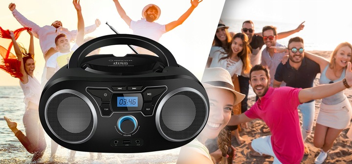 Boombox Manta BBX006 CD Radio Bluetooth