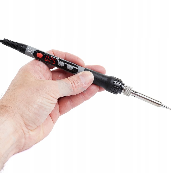 LUTOWNICA KOLBOWA GROTOWA 90W TECHREBAL SHADOWSOLDER WYŚWIETLACZ LCD MOCNA