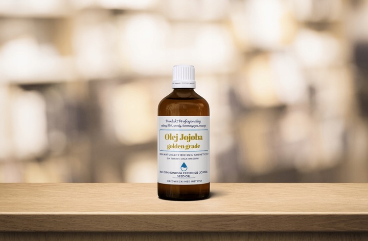 BIO olej JOJOBA zimnotłoczony redukuje zmarszczki