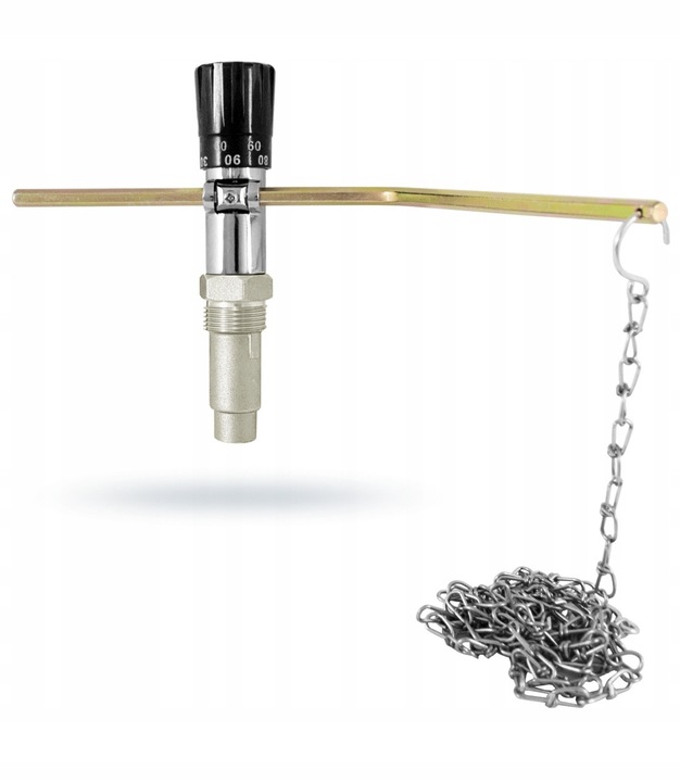 MIARKOWNIK REGULATOR CIĄGU KOMINOWEGO 3/4 CALA DO KOTŁA PIECA RT4P REGULUS