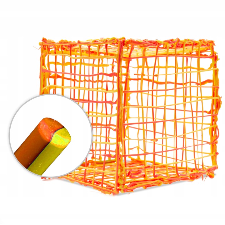 WKŁADY DO DŁUGOPISU 3D DLA DZIECI PLA SILK MAGIC COLOR 200 M