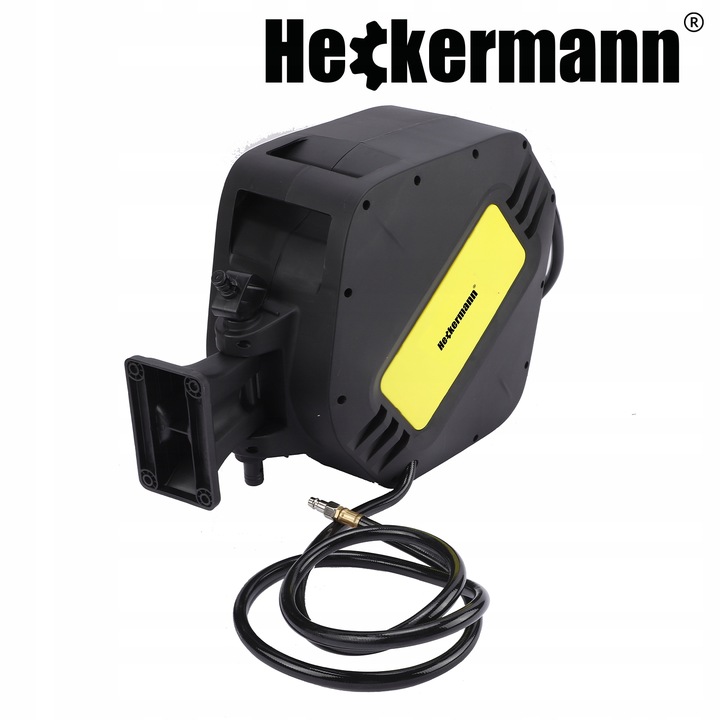 WĄŻ PNEUMATYCZNY ZWIJAK AUTOMATYCZNIE ZWIJANY DO KOMPRESORA BĘBEN 20m + 2m