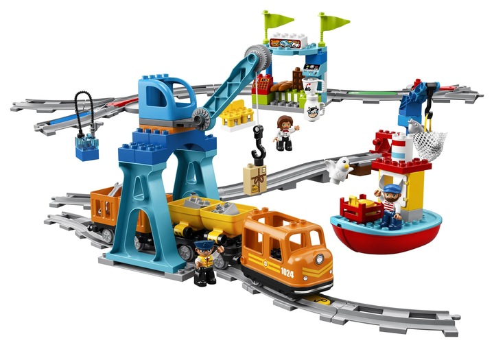 LEGO Duplo 10875 Pociąg towarowy