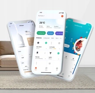 STACJA POGODY POGODOWA WIFI METEOROLOGICZNA TUYA ZEGAR 3 CZUJNIKI PROGNOZA