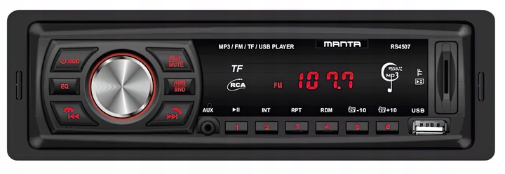 Radio samochodowe MANTA RS4507BT