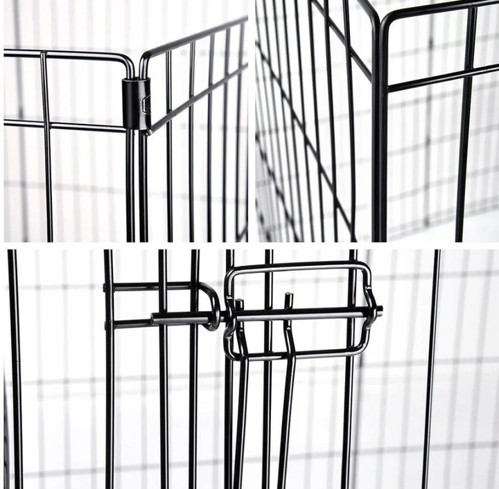 Kojec Klatka Modułowa Dla Psa Kota Królika Wybieg Zagroda Składana 61X61 cm